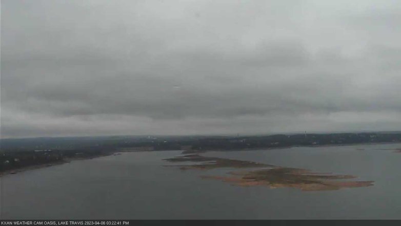 Lake Travis webcam, April 6, 2023 3:25 PM CT
