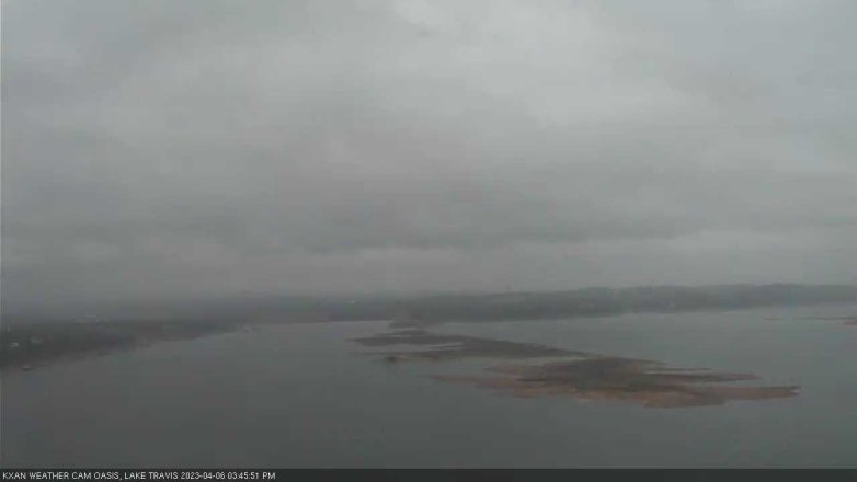 Lake Travis webcam, April 6, 2023 3:45 PM CT