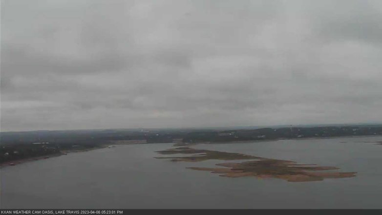 Lake Travis webcam, April 6, 2023 5:25 PM CT