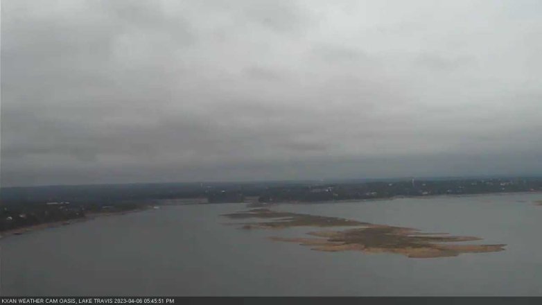 Lake Travis webcam, April 6, 2023 5:45 PM CT