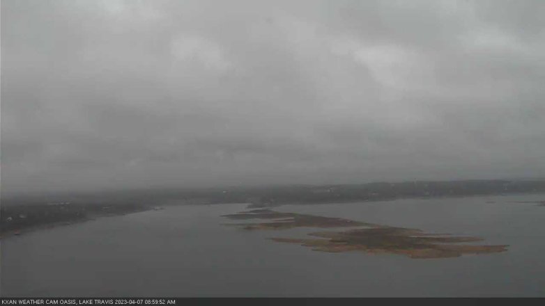 Lake Travis webcam, April 7, 2023 9:00 AM CT