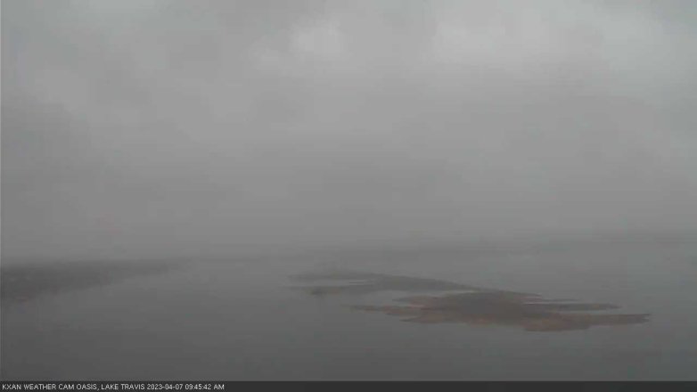 Lake Travis webcam, April 7, 2023 9:45 AM CT