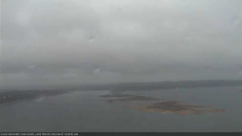 Lake Travis webcam, April 7, 2023 10:45 AM CT
