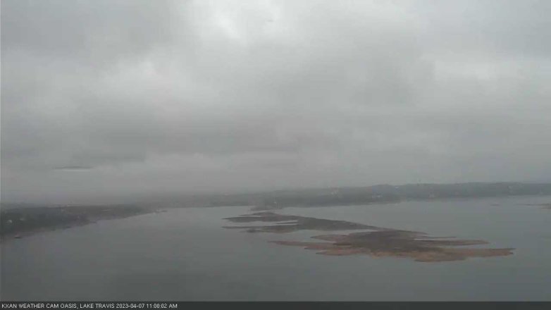 Lake Travis webcam, April 7, 2023 11:00 AM CT