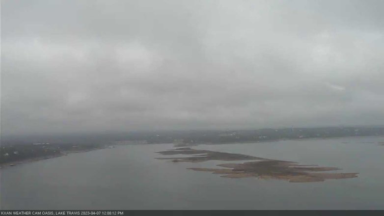 Lake Travis webcam, April 7, 2023 12:00 PM CT
