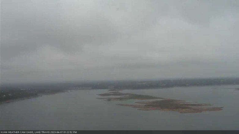 Lake Travis webcam, April 7, 2023 1:25 PM CT