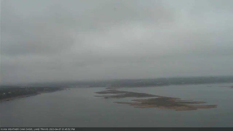 Lake Travis webcam, April 7, 2023 1:45 PM CT