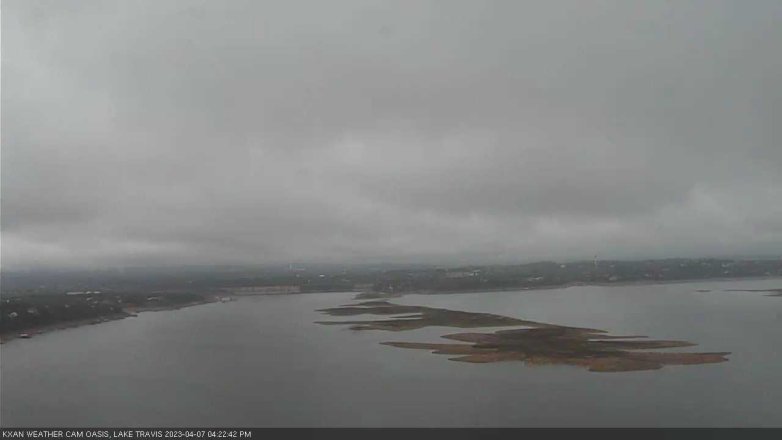 Lake Travis webcam, April 7, 2023 4:25 PM CT