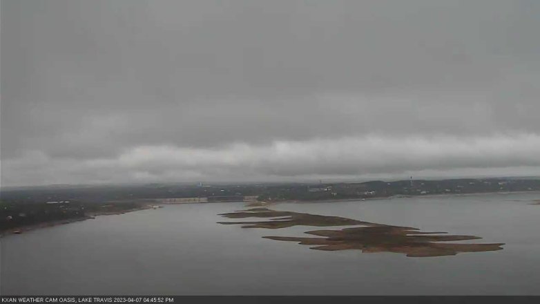 Lake Travis webcam, April 7, 2023 4:45 PM CT