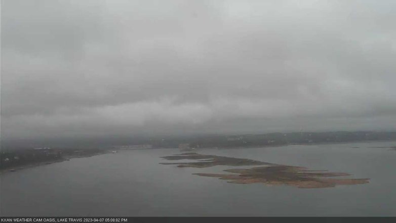 Lake Travis webcam, April 7, 2023 5:00 PM CT
