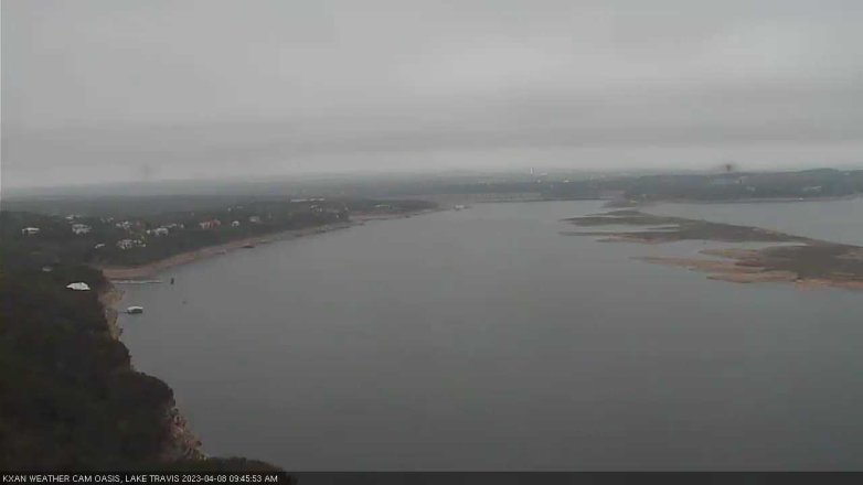 Lake Travis webcam, April 8, 2023 9:45 AM CT