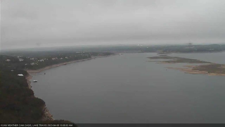 Lake Travis webcam, April 8, 2023 10:00 AM CT