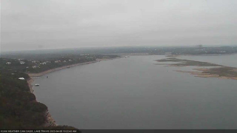 Lake Travis webcam, April 8, 2023 10:25 AM CT