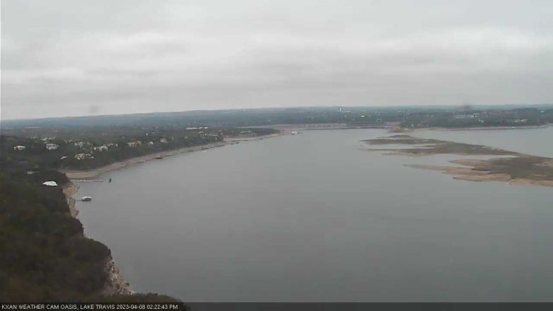 Lake Travis webcam, April 8, 2023 2:25 PM CT