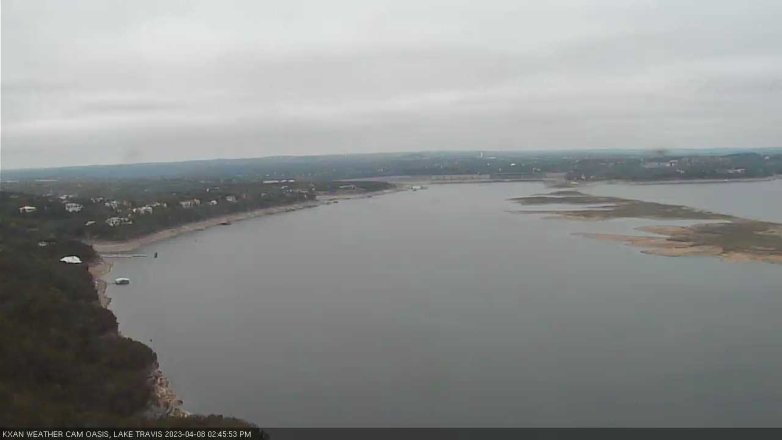 Lake Travis webcam, April 8, 2023 2:45 PM CT
