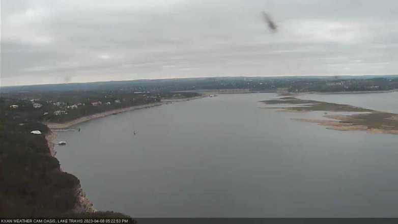 Lake Travis webcam, April 8, 2023 5:25 PM CT