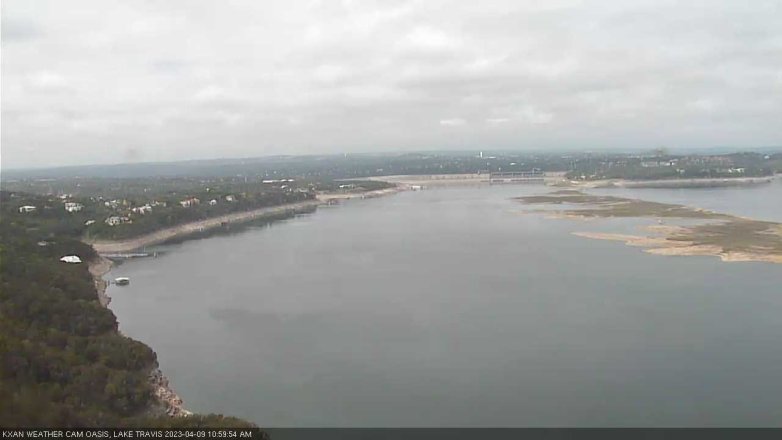 Lake Travis webcam, April 9, 2023 11:00 AM CT