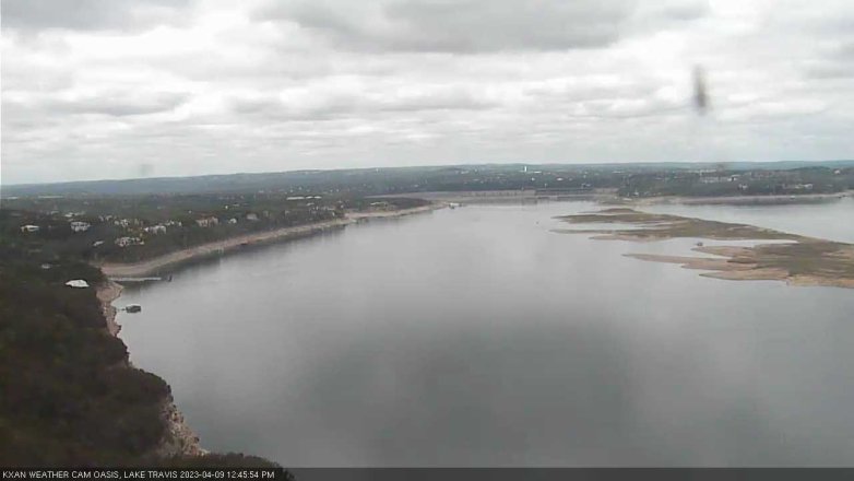 Lake Travis webcam, April 9, 2023 12:45 PM CT