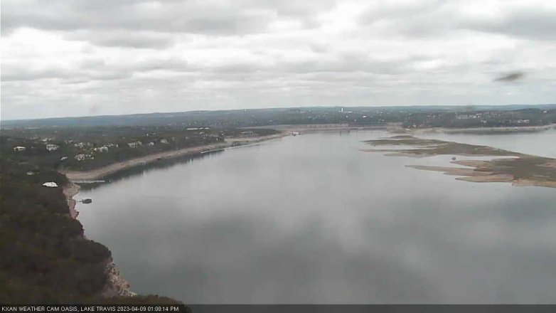 Lake Travis webcam, April 9, 2023 1:00 PM CT