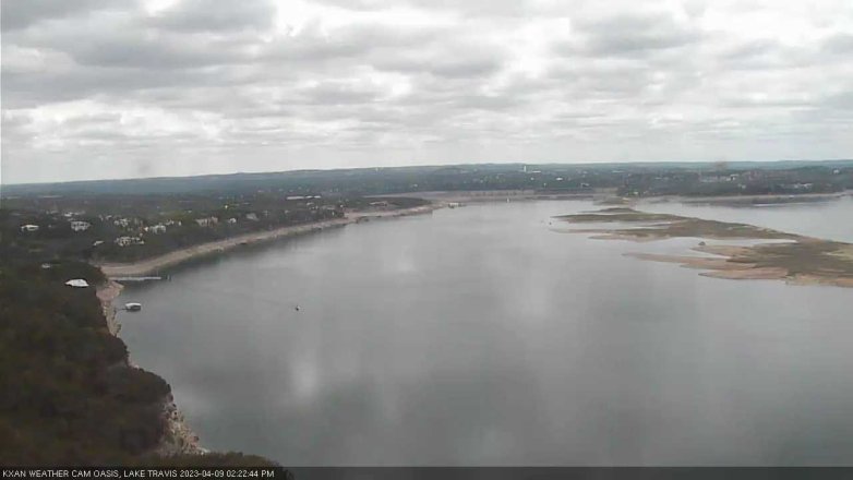Lake Travis webcam, April 9, 2023 2:25 PM CT