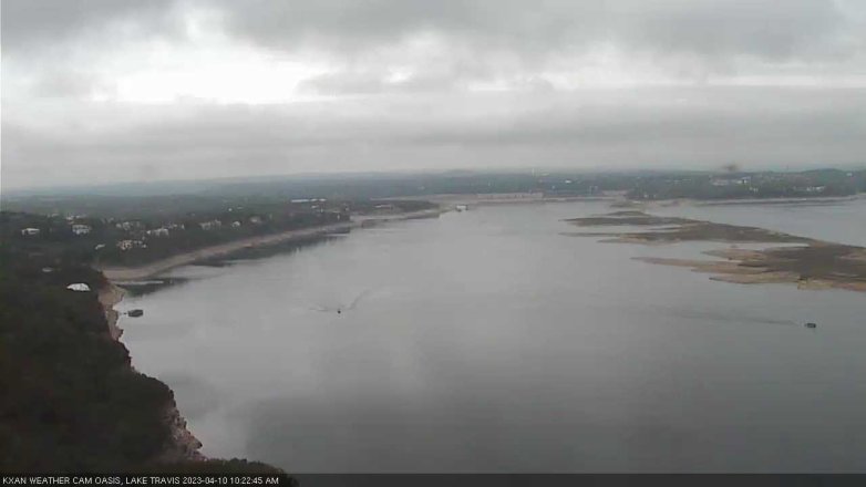 Lake Travis webcam, April 10, 2023 10:25 AM CT