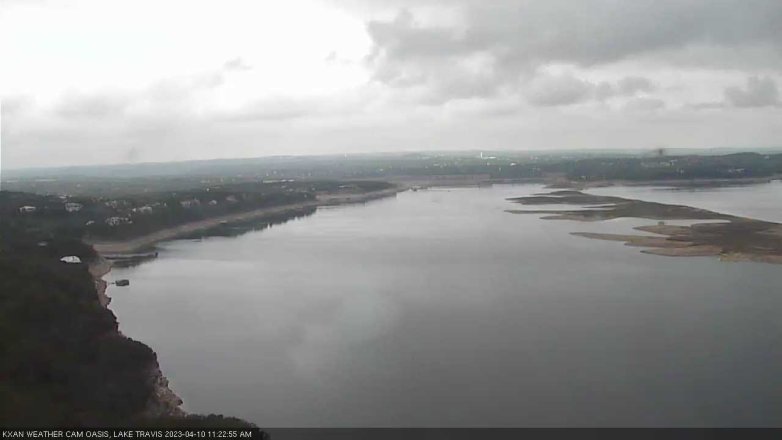 Lake Travis webcam, April 10, 2023 11:25 AM CT