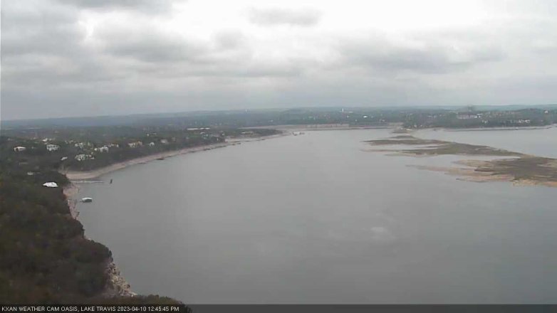 Lake Travis webcam, April 10, 2023 12:45 PM CT