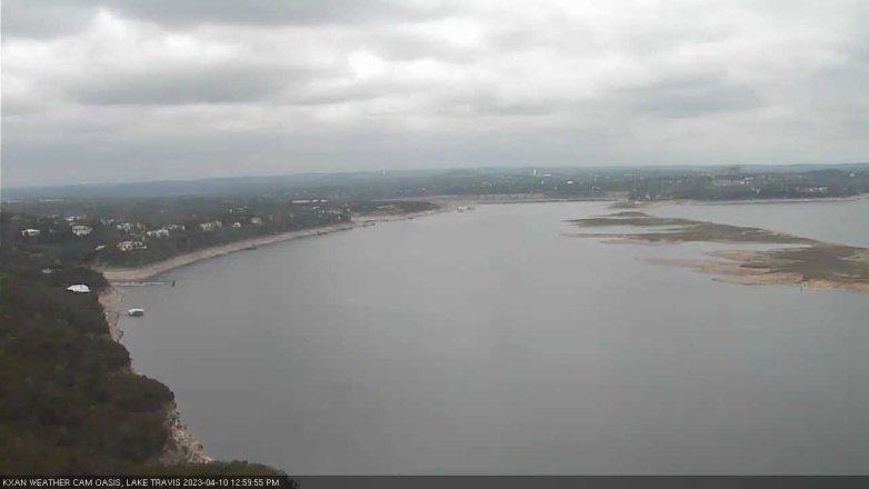 Lake Travis webcam, April 10, 2023 1:00 PM CT