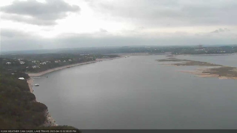 Lake Travis webcam, April 10, 2023 2:00 PM CT