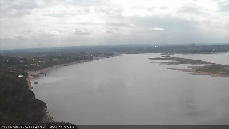 Lake Travis webcam, April 10, 2023 4:00 PM CT