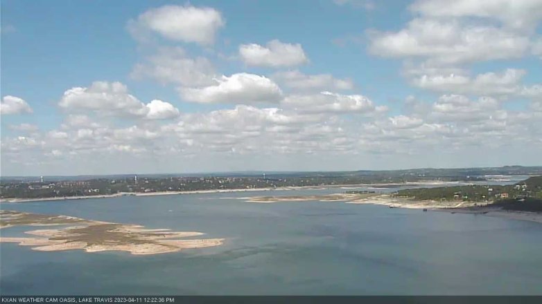 Lake Travis webcam, April 11, 2023 12:25 PM CT