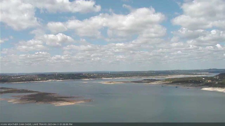 Lake Travis webcam, April 11, 2023 1:00 PM CT