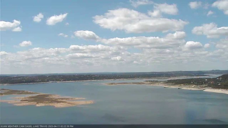 Lake Travis webcam, April 11, 2023 2:25 PM CT