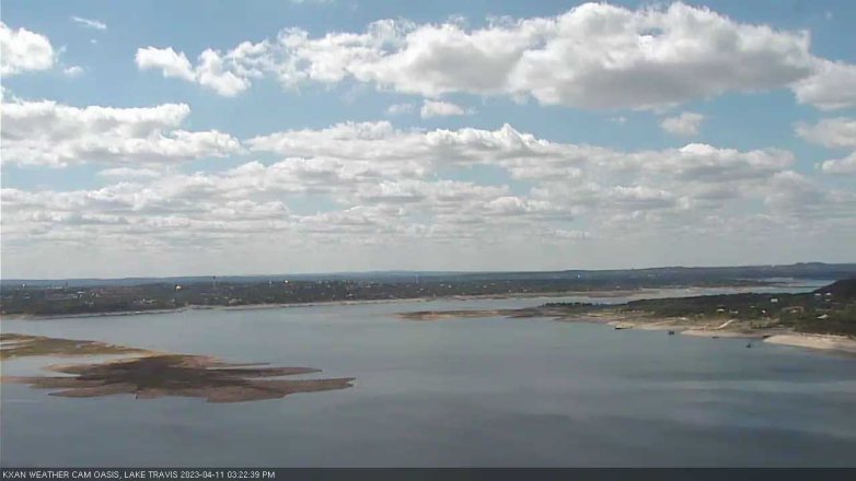 Lake Travis webcam, April 11, 2023 3:25 PM CT