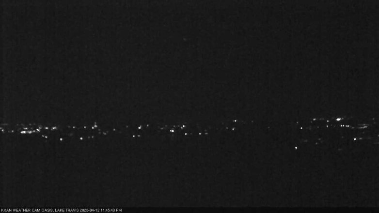 Lake Travis webcam, April 12, 2023 11:45 PM CT