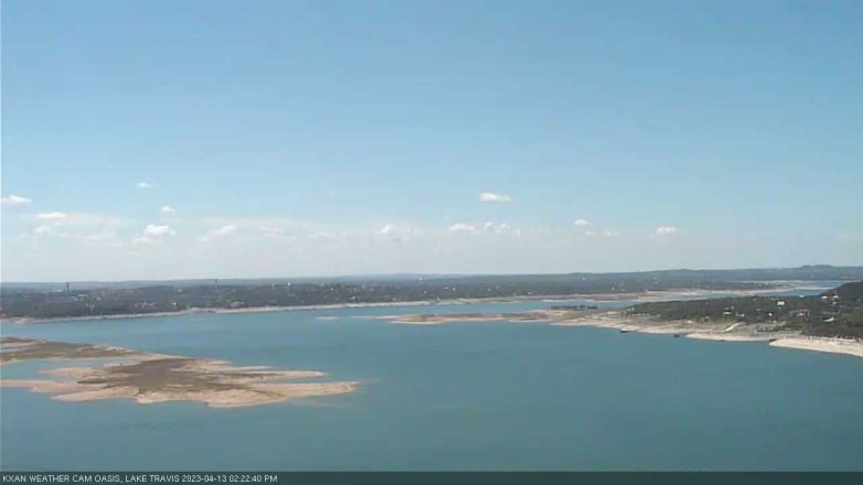 Lake Travis webcam, April 13, 2023 2:25 PM CT