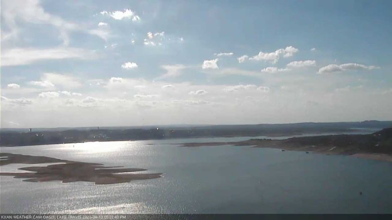 Lake Travis webcam, April 13, 2023 5:25 PM CT
