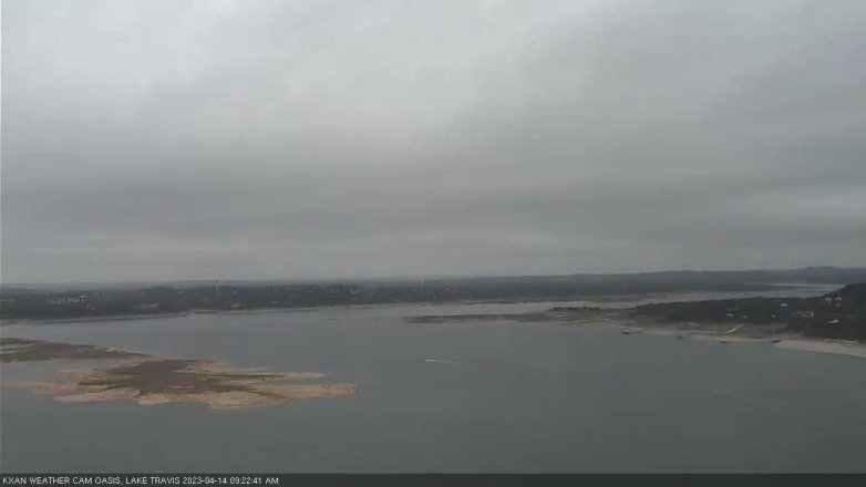 Lake Travis webcam, April 14, 2023 9:25 AM CT