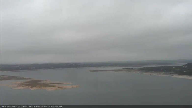 Lake Travis webcam, April 14, 2023 10:45 AM CT