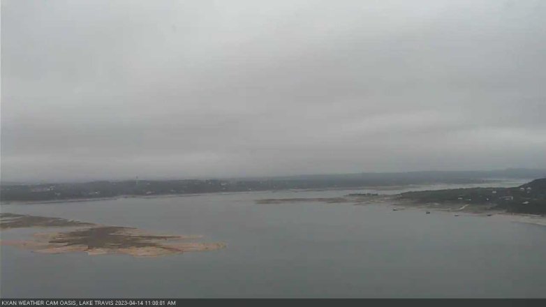 Lake Travis webcam, April 14, 2023 11:00 AM CT