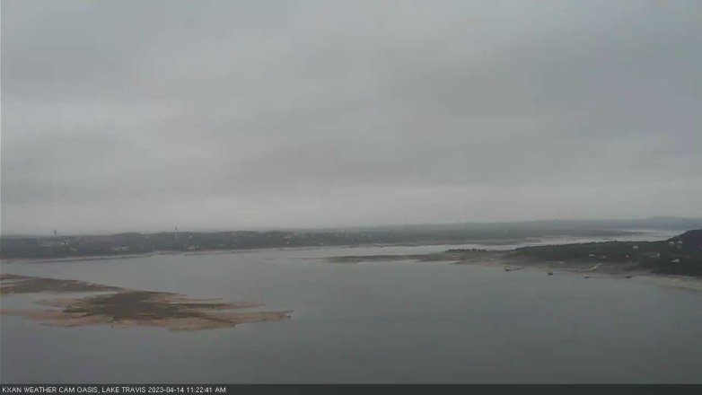 Lake Travis webcam, April 14, 2023 11:25 AM CT