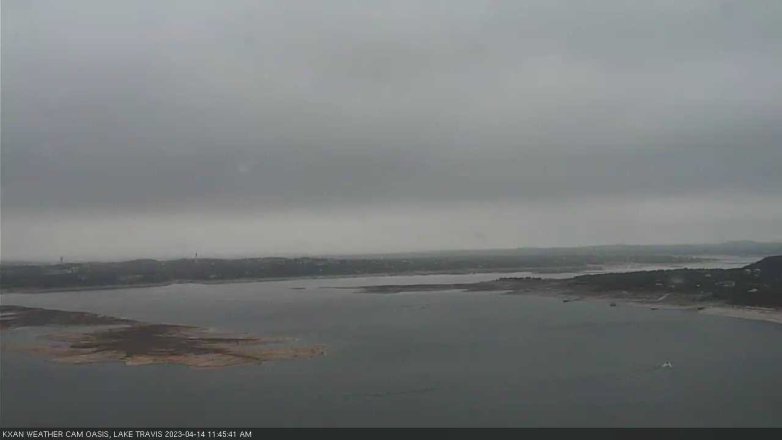 Lake Travis webcam, April 14, 2023 11:45 AM CT