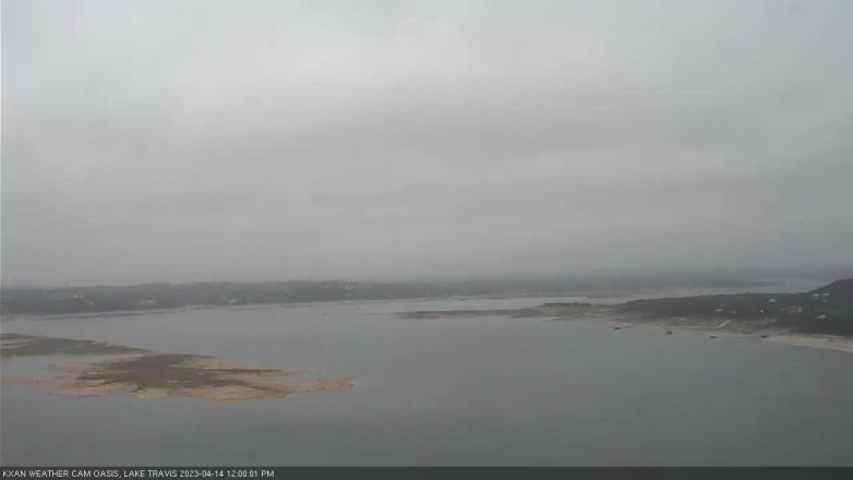 Lake Travis webcam, April 14, 2023 12:00 PM CT