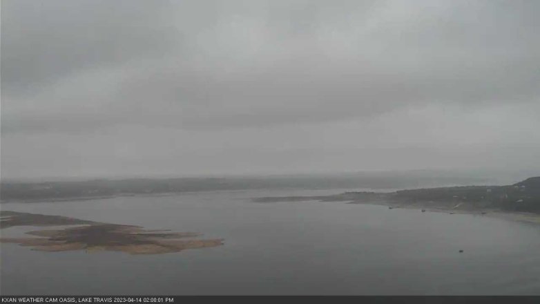 Lake Travis webcam, April 14, 2023 2:00 PM CT