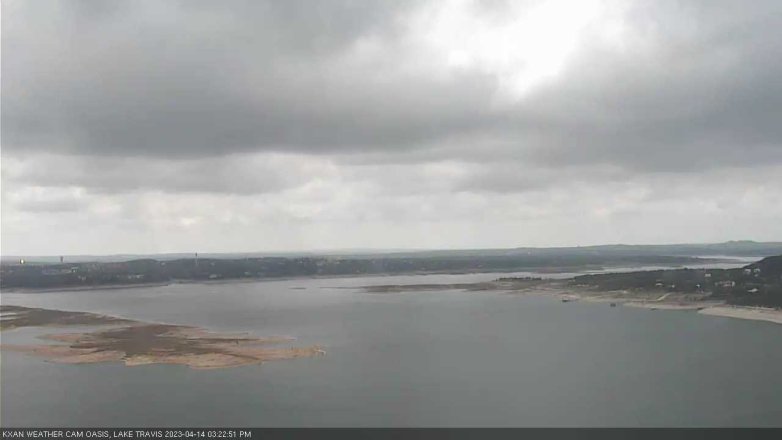 Lake Travis webcam, April 14, 2023 3:25 PM CT