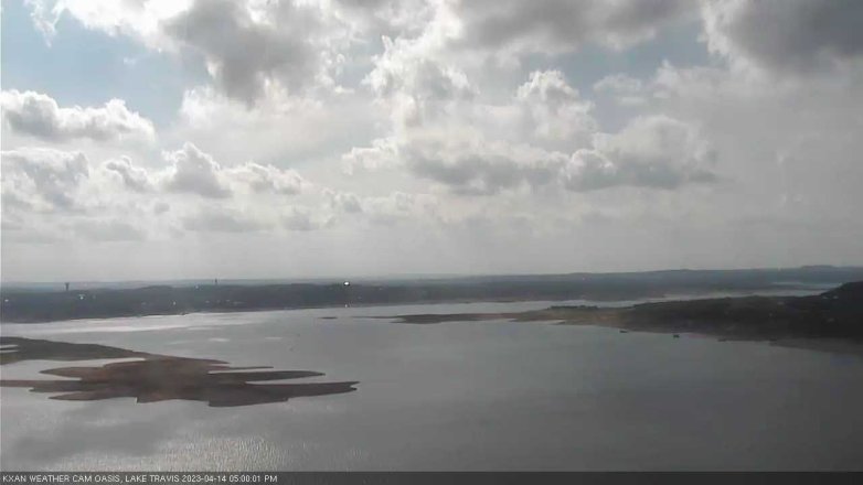 Lake Travis webcam, April 14, 2023 5:00 PM CT