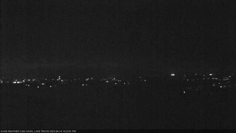 Lake Travis webcam, April 14, 2023 10:25 PM CT