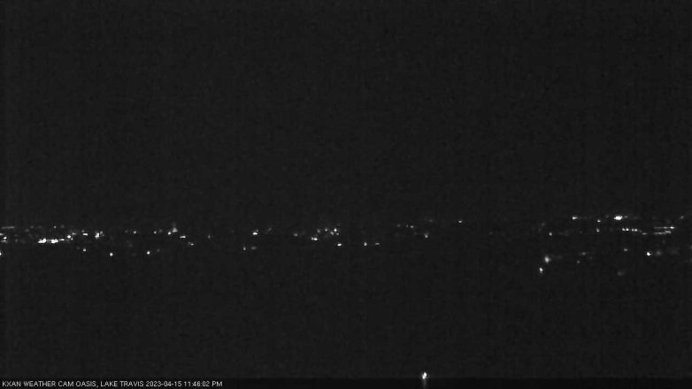 Lake Travis webcam, April 15, 2023 11:45 PM CT