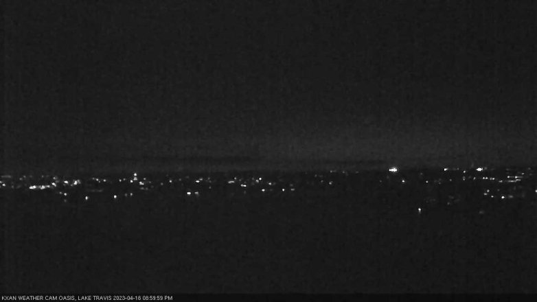 Lake Travis webcam, April 16, 2023 9:00 PM CT