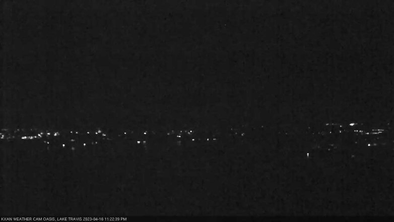 Lake Travis webcam, April 16, 2023 11:25 PM CT